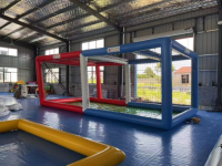 Inflatable Drone Soccer Arena for Competitive UAV Sports Training