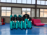 AEB Inflatable Pedestrian Dummy for Vehicle Safety Testing