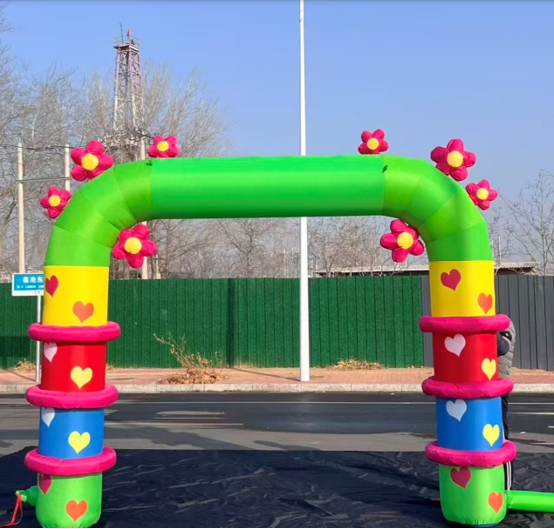 Large Event Inflatable Arch Customizable Outdoor Decoration